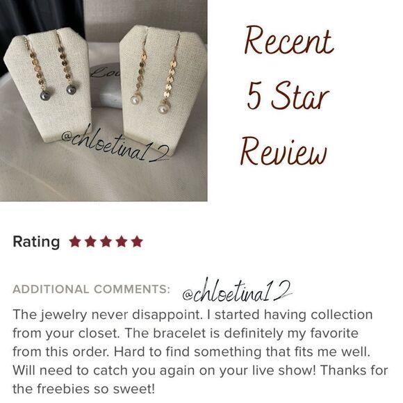 #9 Gold Over Sterling Coin Pearl Drop Earrings - Picture 2 of 3